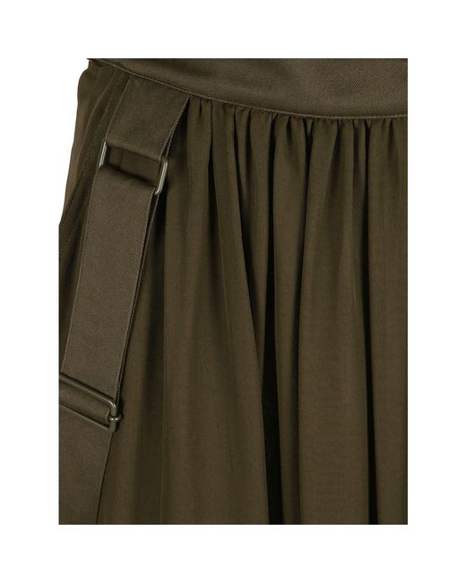 Max Mara Green Maxi Skirts