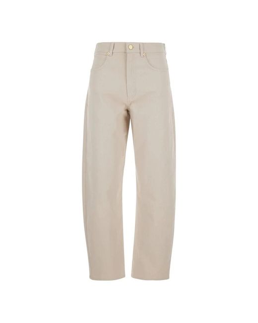 Max Mara Natural Loose-Fit Jeans