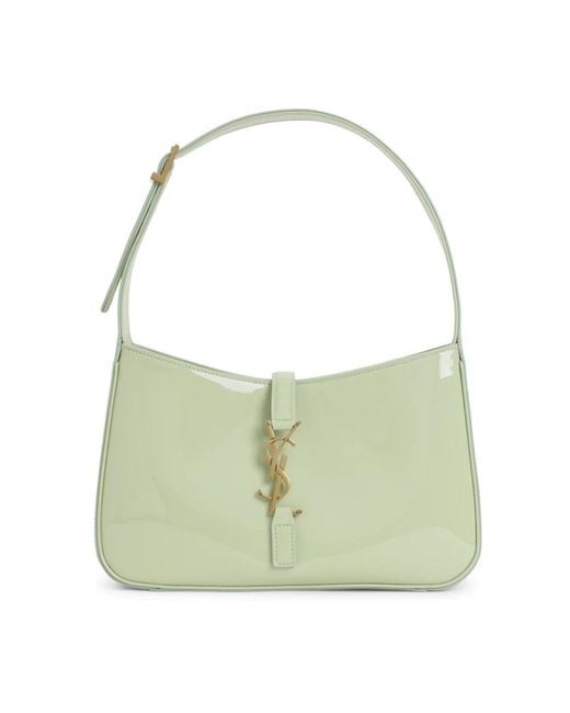 Saint Laurent Green Shoulder Bags