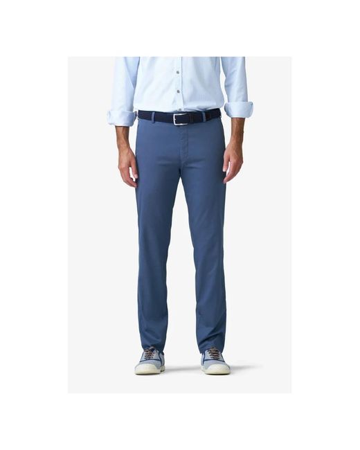Meyer Bonn Chino in het Blue voor heren