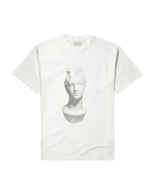 Aries T-Shirts in het White voor heren