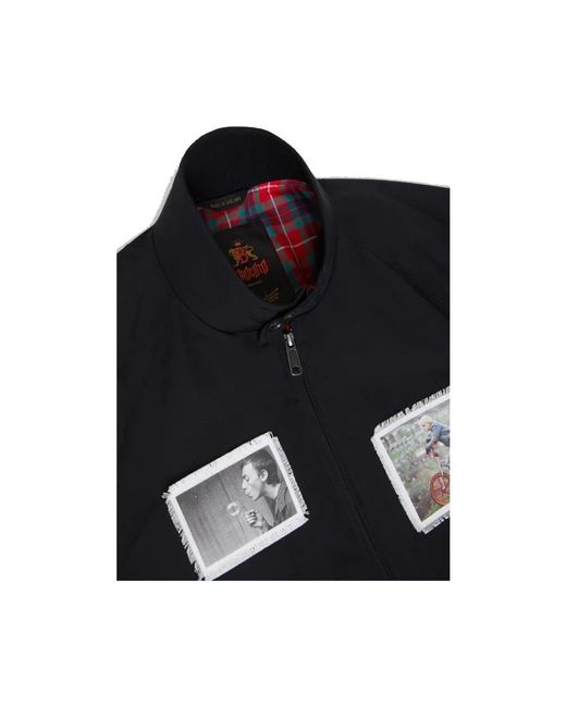 Baracuta Black Bomber Jackets for men