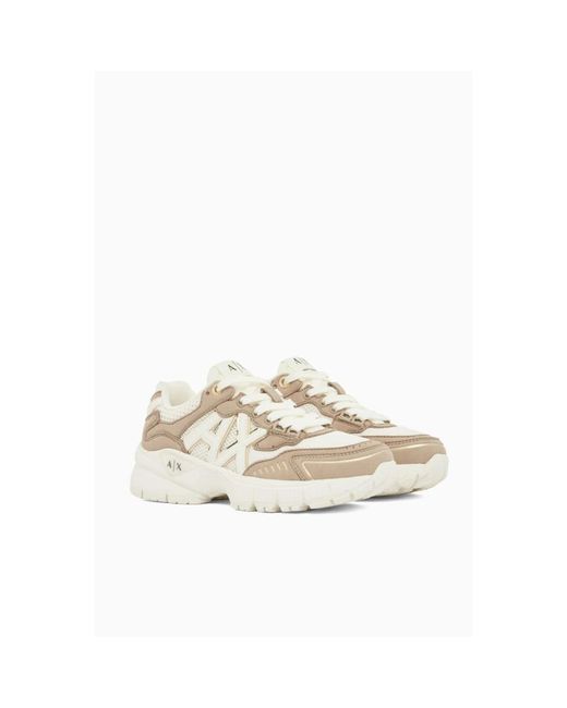 ARMANI EXCHANGE White Sneakers
