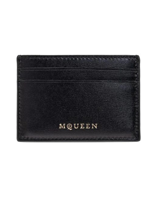 Wallets & Cardholders Alexander McQueen de color Black