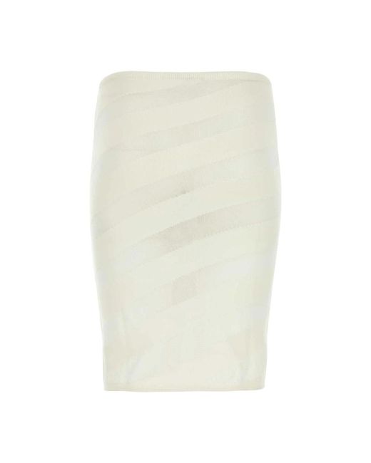 GIMAGUAS White Pencil Skirts