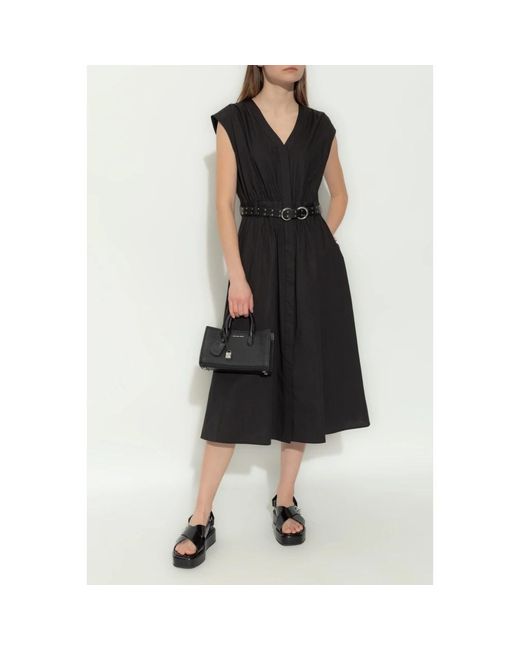Michael Kors Midi Dresses in het Black