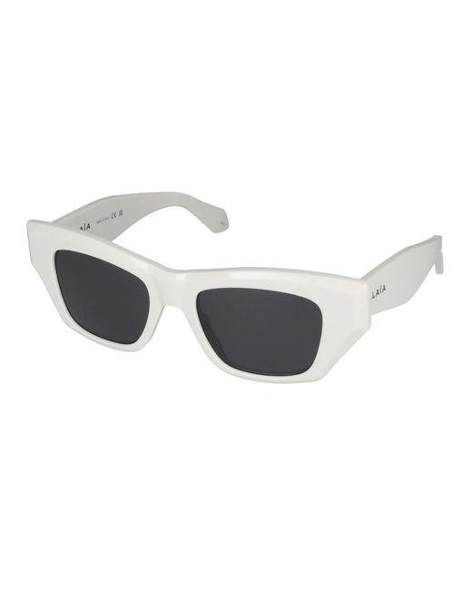 Alaïa Metallic Sunglasses