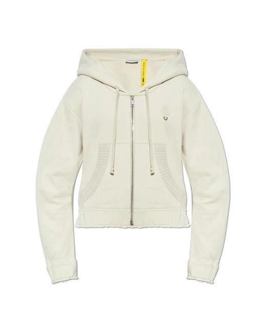 Moncler Zip-Throughs in het White