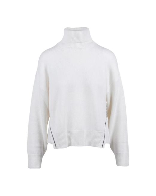 Turtlenecks di Alpha Studio in White