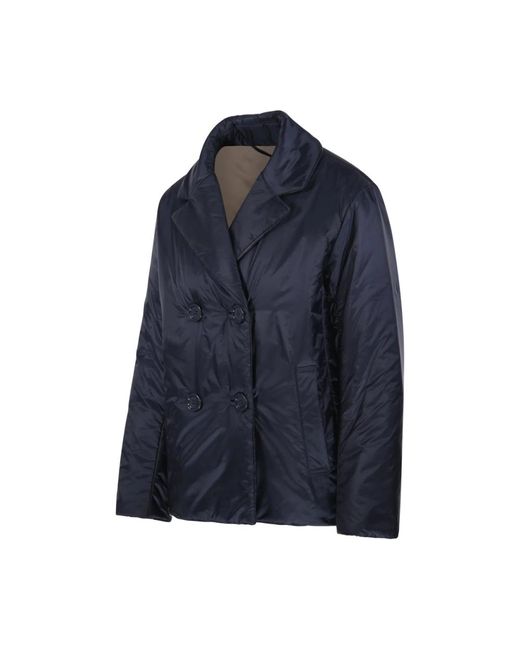 Max Mara Light Jackets in het Blue