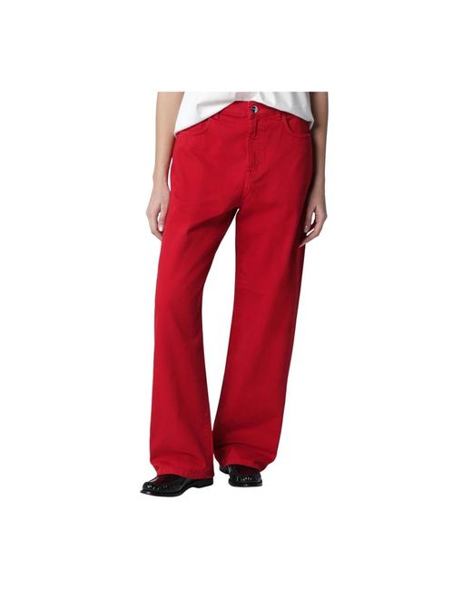 Rohe Red Wide Jeans