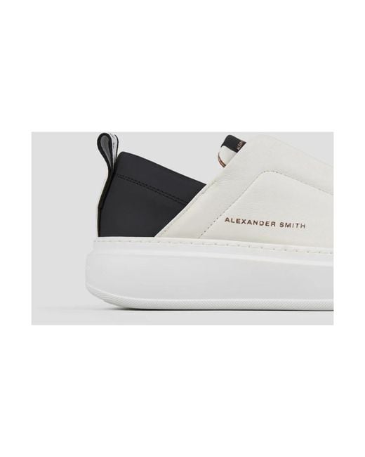 Alexander Smith White Sneakers
