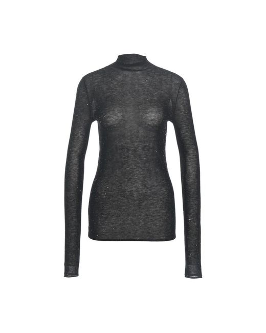 Pinko Black Long Sleeve Tops