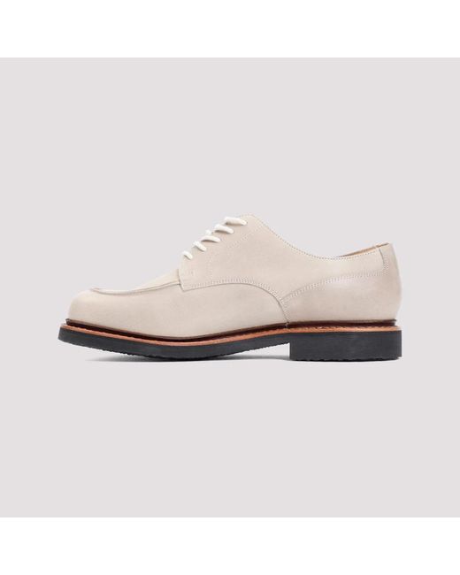 Paraboot White Laced Shoes for men