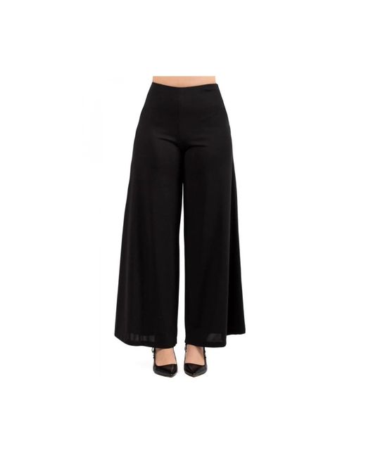 Trousers > wide trousers Hanita en coloris Black