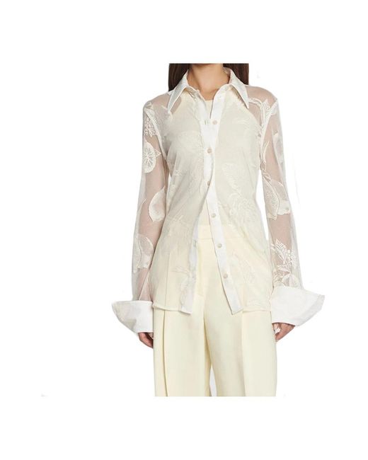 Sportmax Shirts in het White