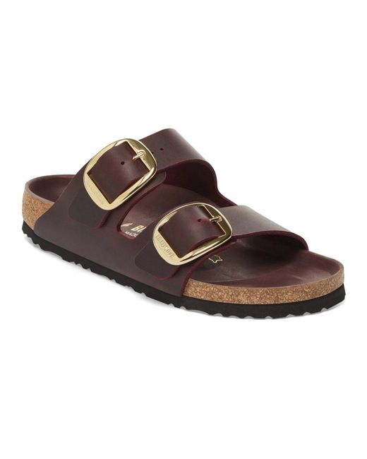 Birkenstock Brown Sliders