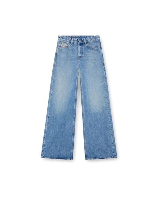 DIESEL 1996 D-Sire Wide Jeans in het Blue