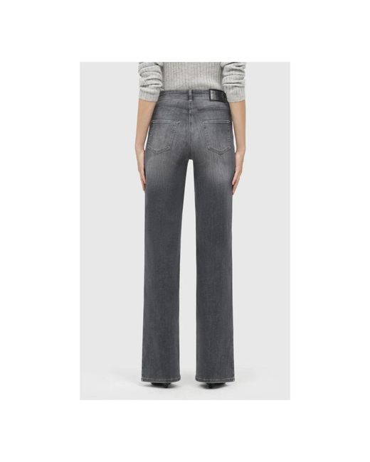 M·a·c Gray Straight Fit Jeans