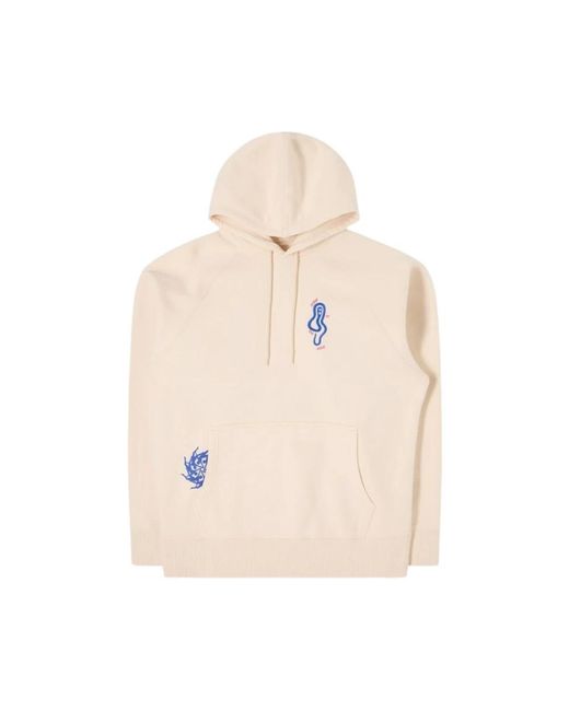 Edwin Hoodies & Sweatvesten ,Mind Drifter Hoodie in het Natural voor heren