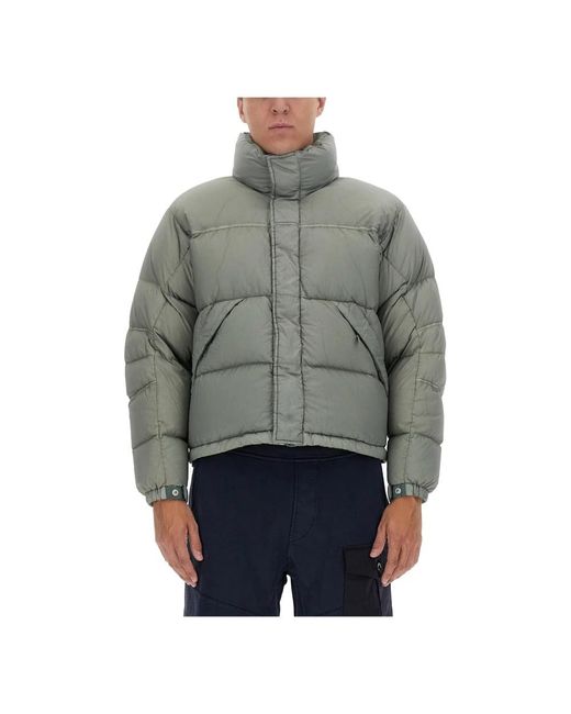 C P Company Gray Winter Jackets for men