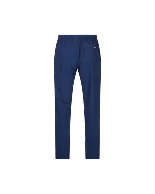 Kiton Pyjamabroek in het Blue voor heren