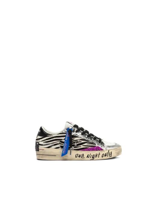 Crime London Blue Sneakers