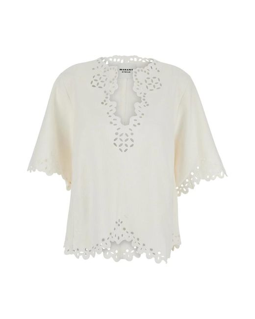 Isabel Marant White Blouses
