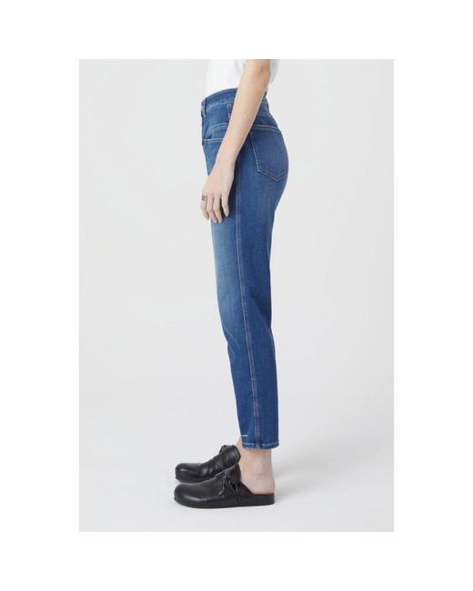 Closed Blue Straight Fit Jeans