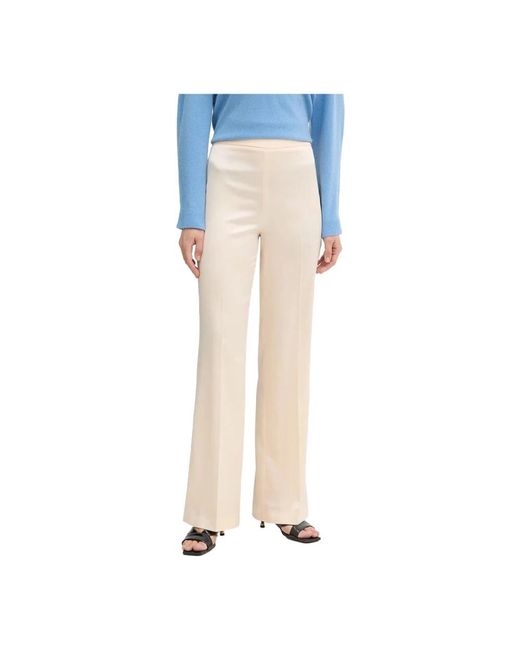 Twinset Blue Wide Trousers