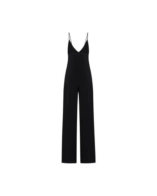 Norma Kamali Black Jumpsuits