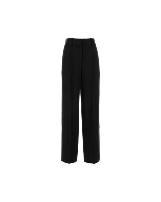 Jil Sander Black Cropped Trousers