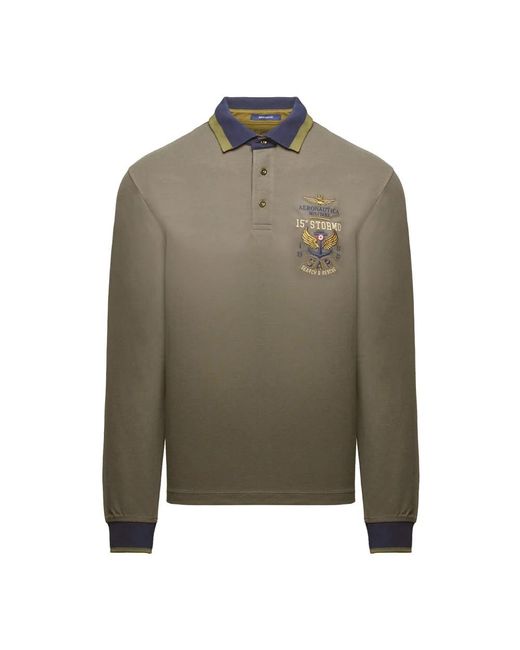 Polo Shirts Aeronautica Militare pour homme en coloris Green