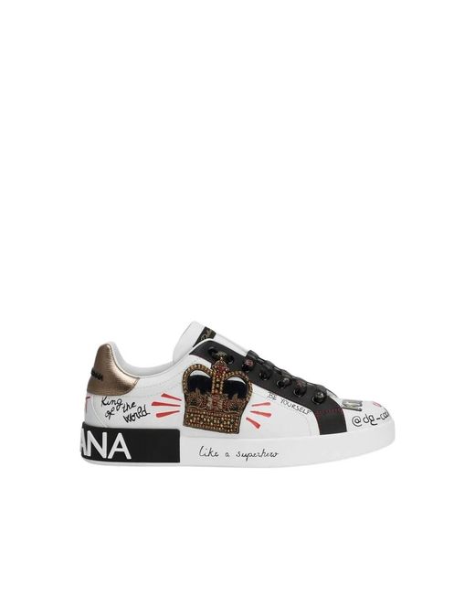 Dolce & Gabbana Black Sneakers for men