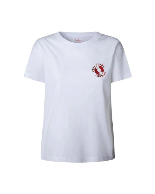 Pepe Jeans Blue T-Shirts