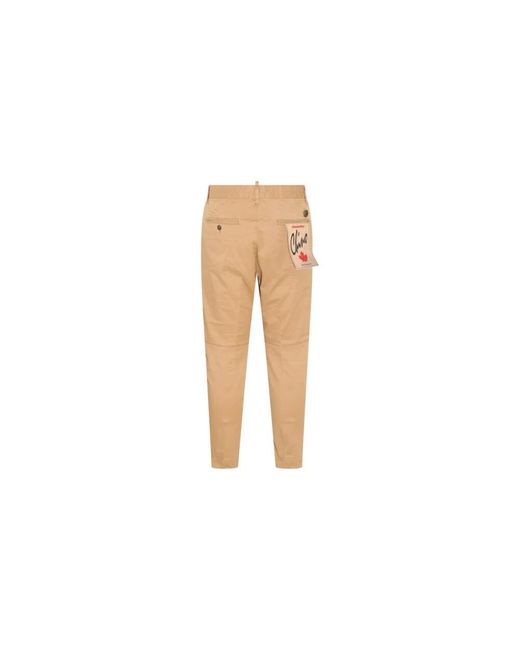 DSquared² Natural Chinos for men