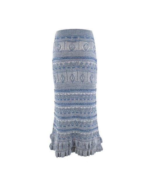 Maxi Skirts Etro de color Blue