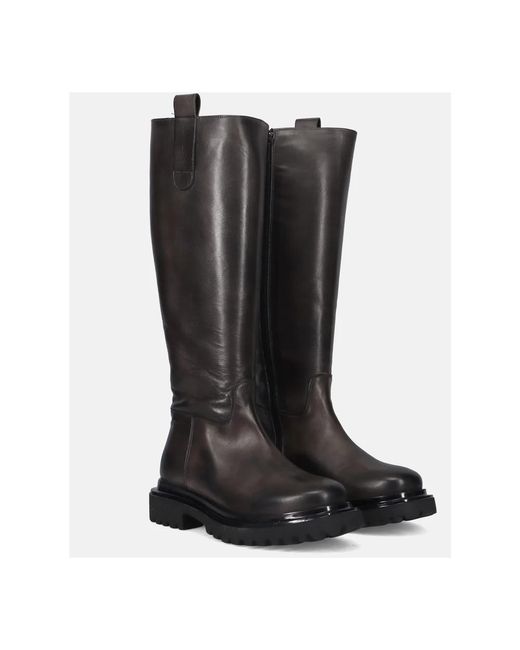 Sangiorgio Black High Boots