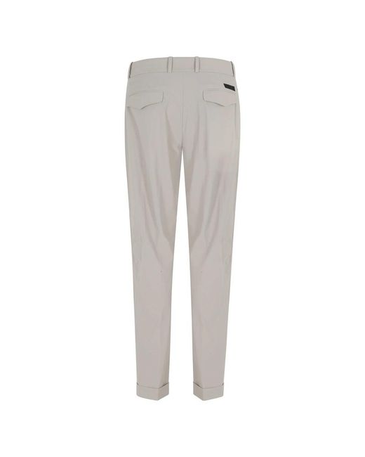 Rrd Gray Slim-Fit Trousers for men