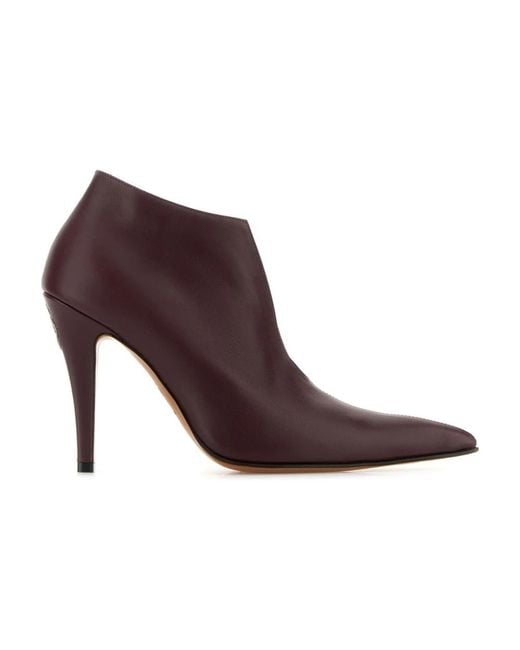 McQueen Brown Heeled Boots