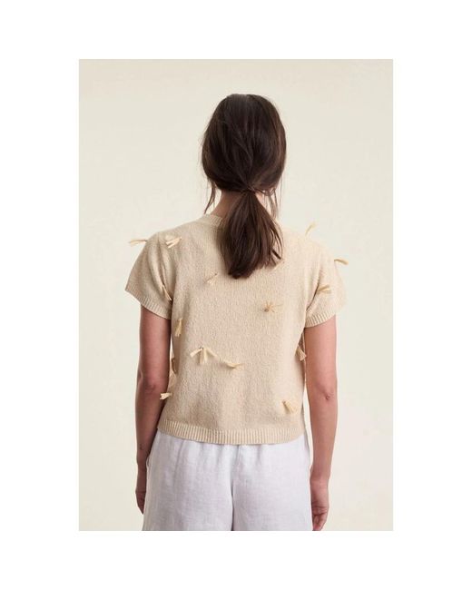 Bitte Kai Rand Natural Round-Neck Knitwear