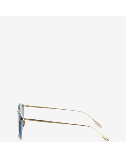 Linda Farrow Blue Sunglasses