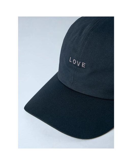 Rick Owens Baseball Cap in Blue für Herren