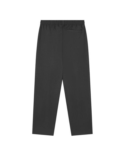 Olaf Hussein Slim Elasticated Pant in het Gray voor heren