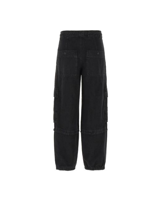 Isabel Marant Black Straight Jeans