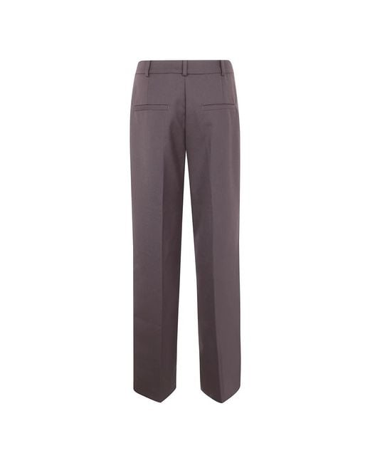 Anine Bing Wide Trousers in het Gray