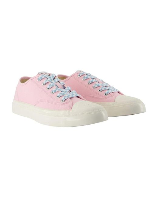 KENZO Pink Hoshi Low Top Vulcanized Sneakers for men