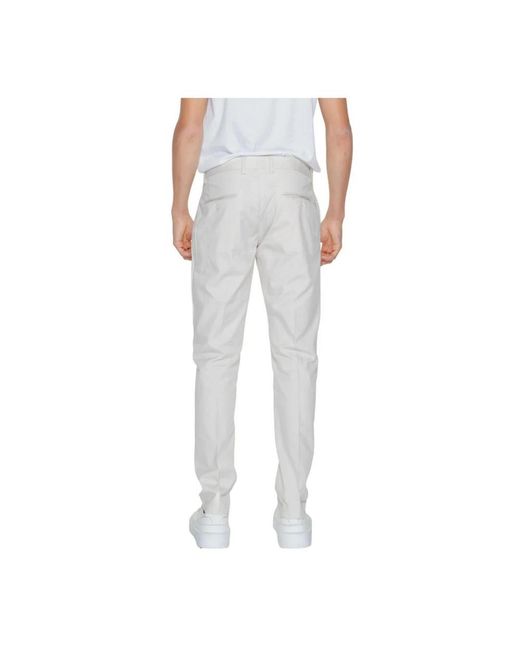 Antony Morato Gray Slim-Fit Trousers for men