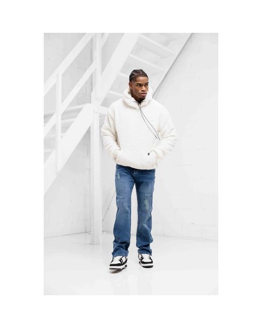 Xplct Studios Blue Straight Fit Jeans for men