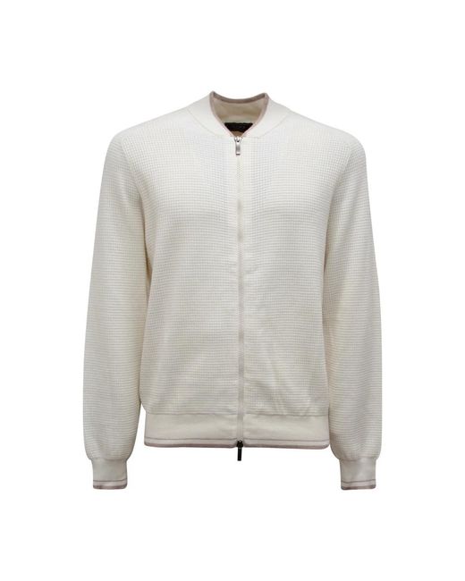 Peserico Gray Cardigans for men
